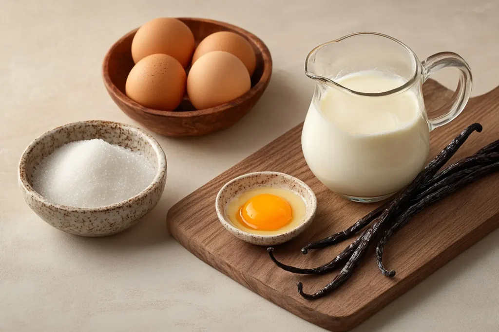 What is crème brûlée made of