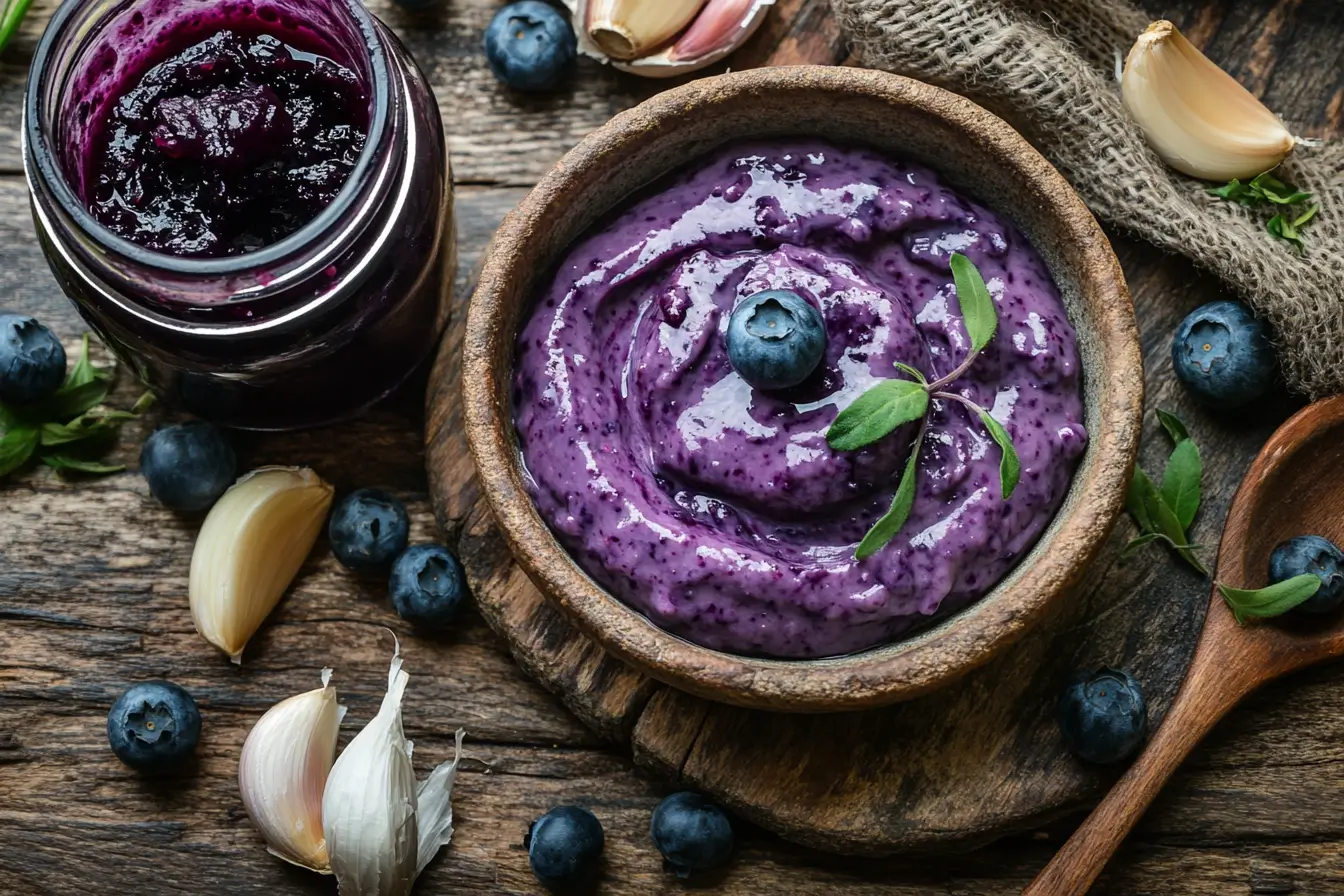 Blue Jam Garlic Aioli Recipe